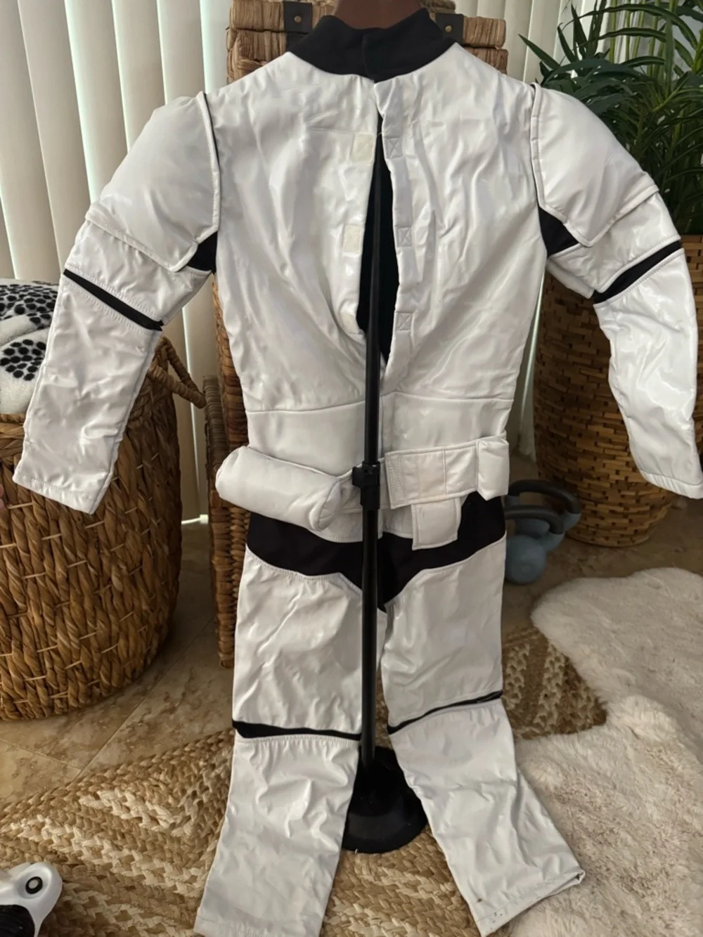 Kids Disney White Stormtrooper Costume with Helmet - Picture 4 of 7